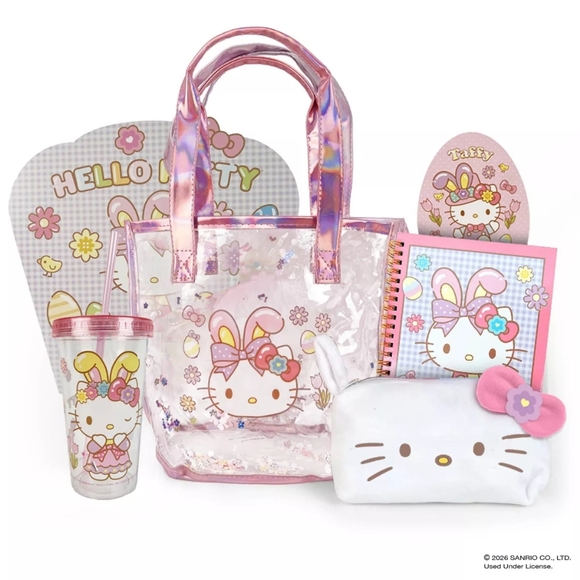 Hello Kitty 6 Piece Easter Basket Set - Picture 5 of 5